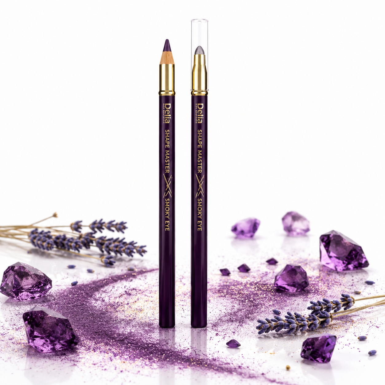 Delia Shape Master Smoky Eye Pencil 32 Violet – Молив за Очи Лилав