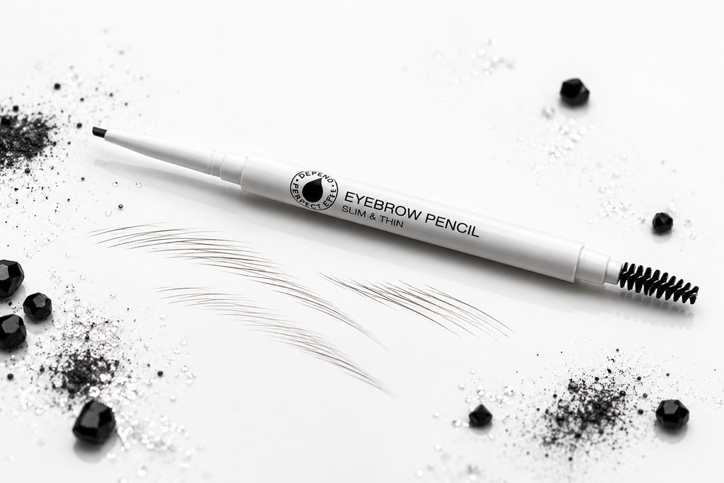 Depend 4911 Perfect Eye Eyebrow Pencil Slim & Thin EBONY – Молив за вежди