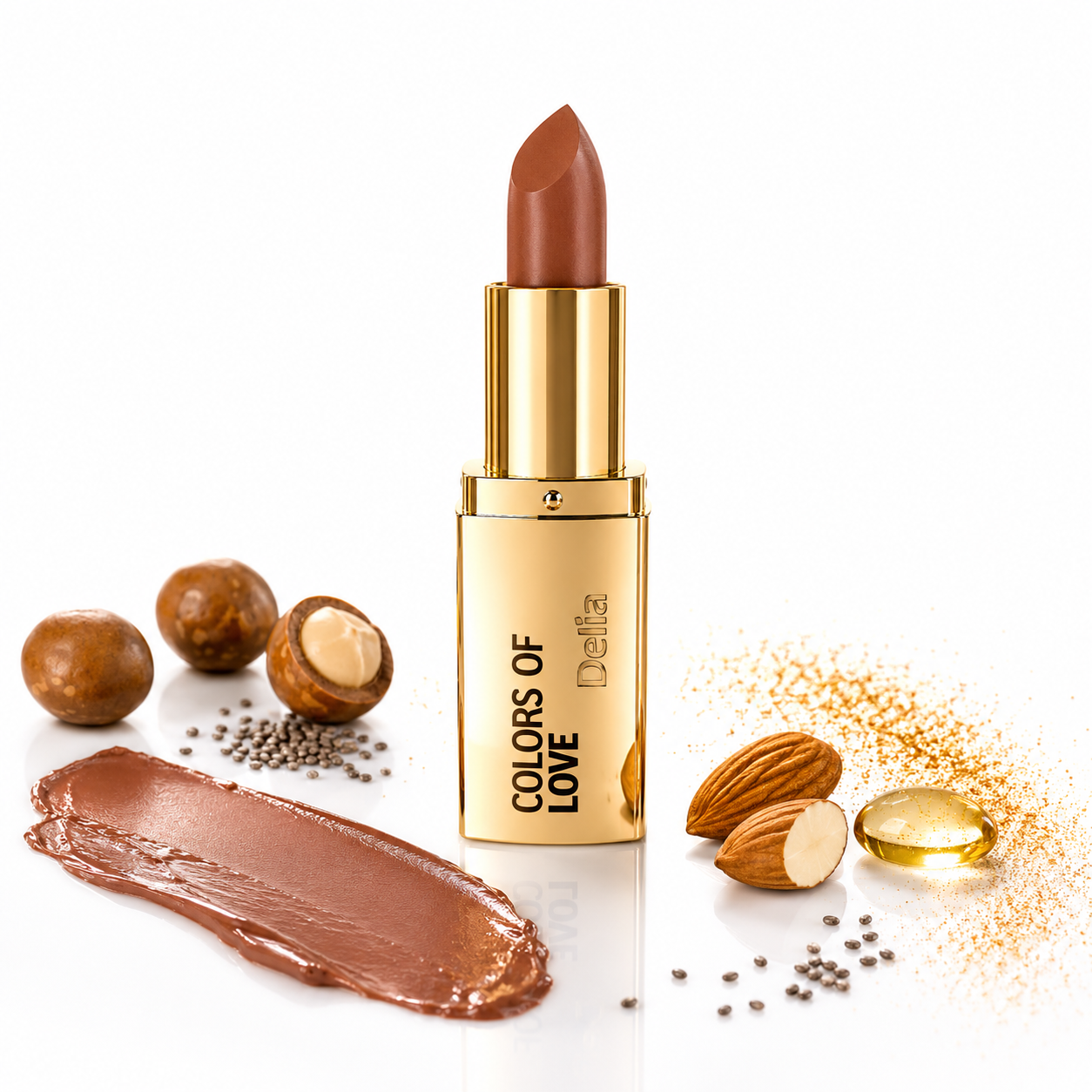 Delia Lipstick Colors of Love 402 Nude to Me – Червило за устни