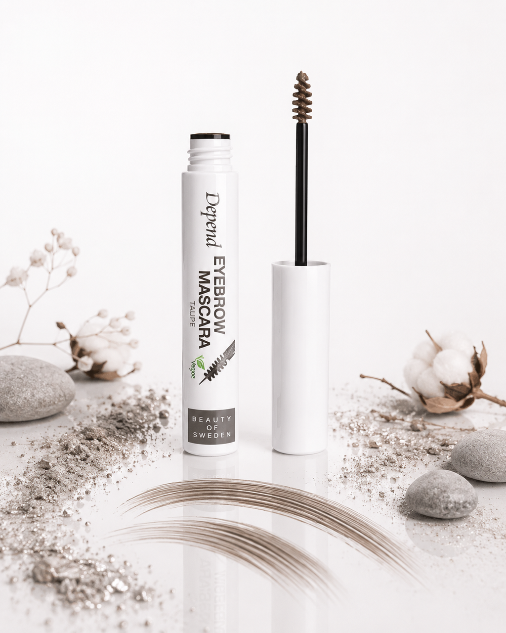 Depend 4945 Eyebrow Mascara Taupe – Оцветяваща спирала за вежди Кафява
