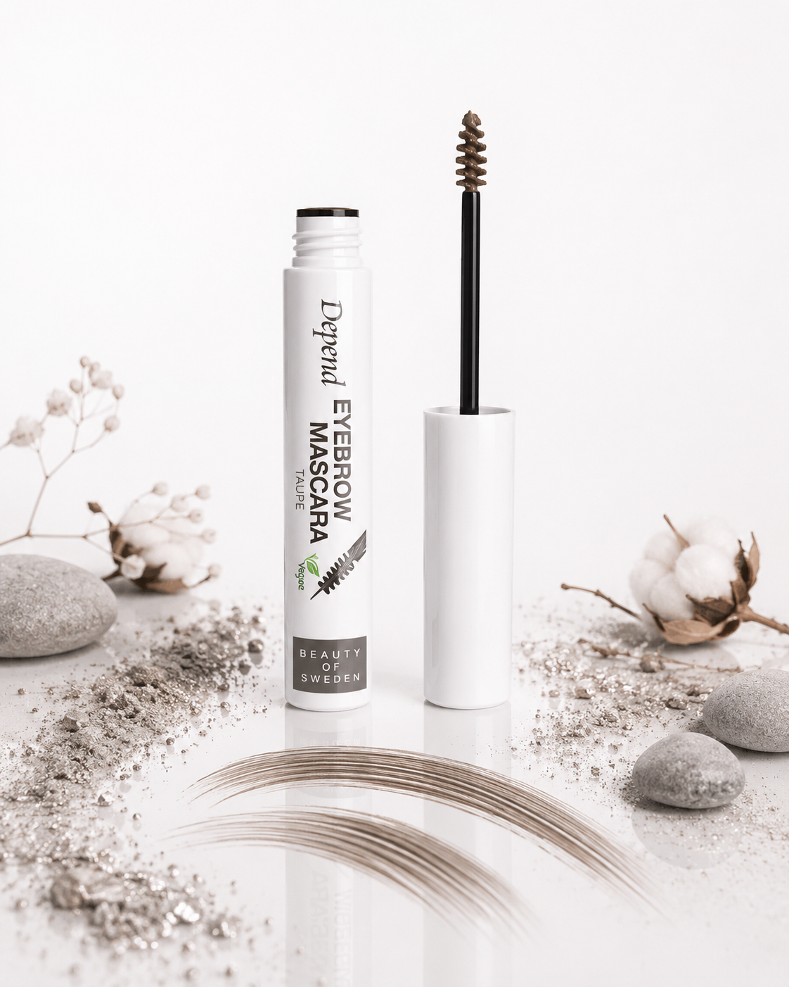 Depend 4945 Eyebrow Mascara Taupe – Оцветяваща спирала за вежди Кафява
