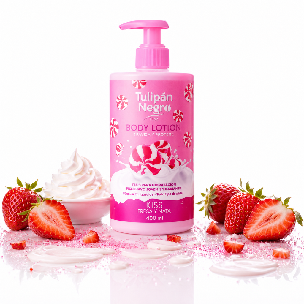 TN Body Lotion Pump Kiss Fresa y Nata – Лосион за тяло Ягода