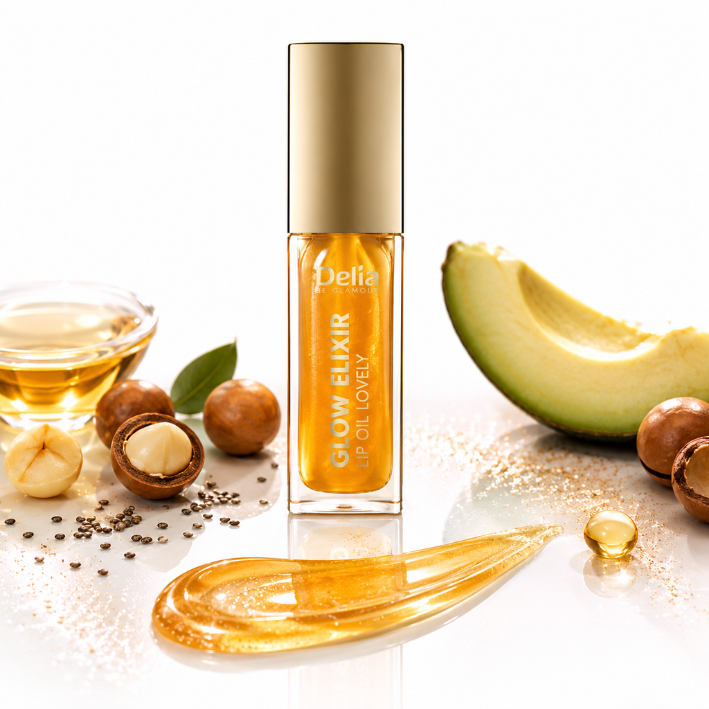Delia Be Glamour Glow Elixir Lip Oil Lovely – Гланц за устни