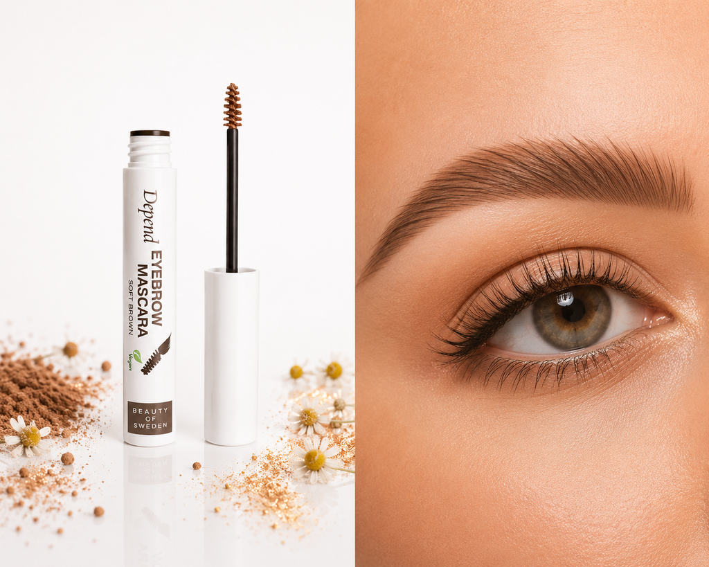 Depend 4944 Eyebrow Mascara Soft Brown – Оцветяваща спирала за вежди Светло Кафява