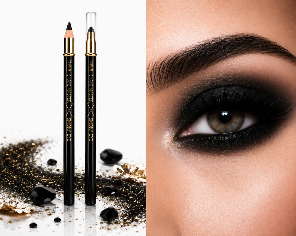 Delia Shape Master Smoky Eye Pencil 36 Black – Молив за Очи Черен