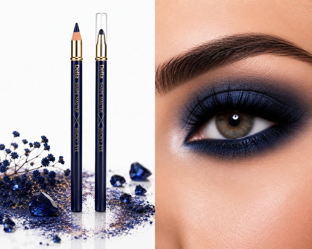 Delia Shape Master Smoky Eye Pencil 34 Blue – Молив за Очи Син