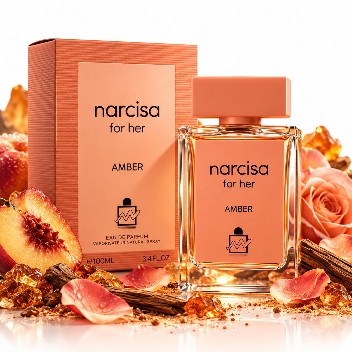 Milestone Narcisa For Her Amber EDP