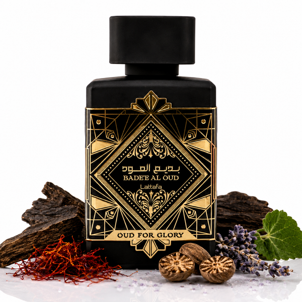 Lattafa Bade'e Al Oud Oud for Glory EDP | Arabian Aura луксозен арабски парфюм